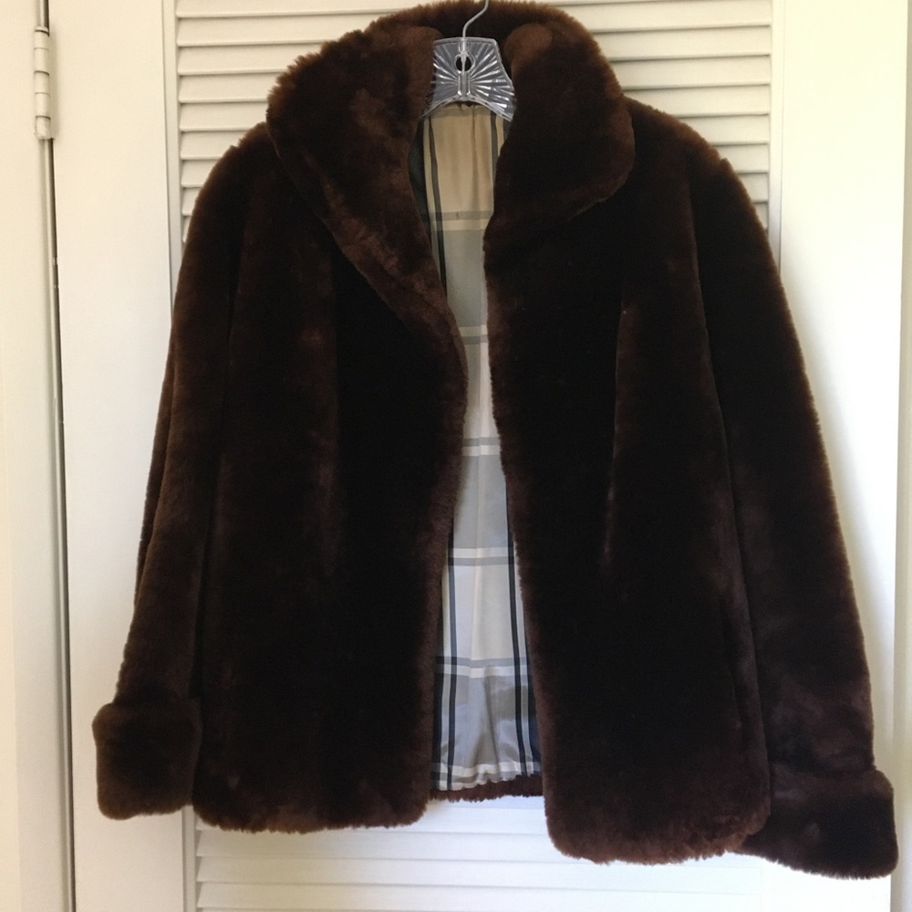 Vintage faux fur jacket